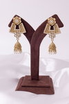 RPS Elegant Ethnic Pearl And Kundan Earrings Wholesale Market In Surat